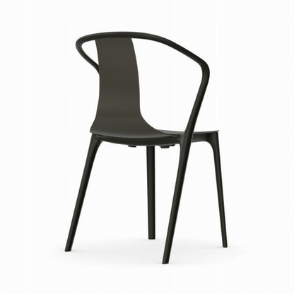 Vitra（ヴィトラ）/Belleville Armchair（ベルヴィル アームチェア プラスチックシェル）/plastic shell/basalt（バサルト）【納期】約3～4週間（メーカー欠品時を除く）
