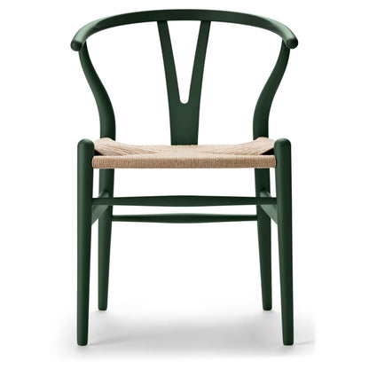 【カールハンセン別注Kvadratクッションプレゼント】CARL HANSEN & SON（カールハンセン&サン）/CH24/Yチェア（ワイチェア）/ビーチ材/SOFT GREEN仕上げ/ナチュラルペーパーコード/SH45【納期】ご注文後確認