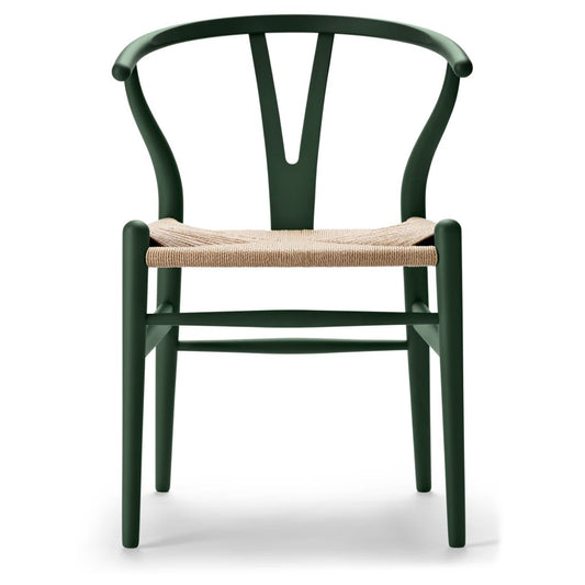 【カールハンセン別注Kvadratクッションプレゼント】CARL HANSEN & SON（カールハンセン&サン）/CH24/Yチェア（ワイチェア）/ビーチ材/SOFT GREEN仕上げ/ナチュラルペーパーコード/SH45【納期】ご注文後確認