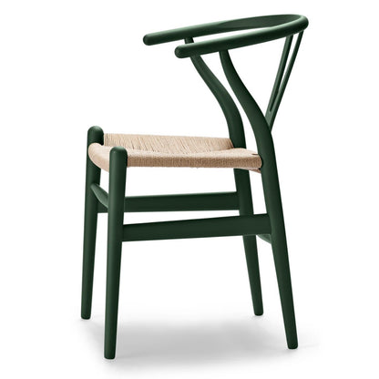 【カールハンセン別注Kvadratクッションプレゼント】CARL HANSEN & SON（カールハンセン&サン）/CH24/Yチェア（ワイチェア）/ビーチ材/SOFT GREEN仕上げ/ナチュラルペーパーコード/SH43【納期】ご注文後確認