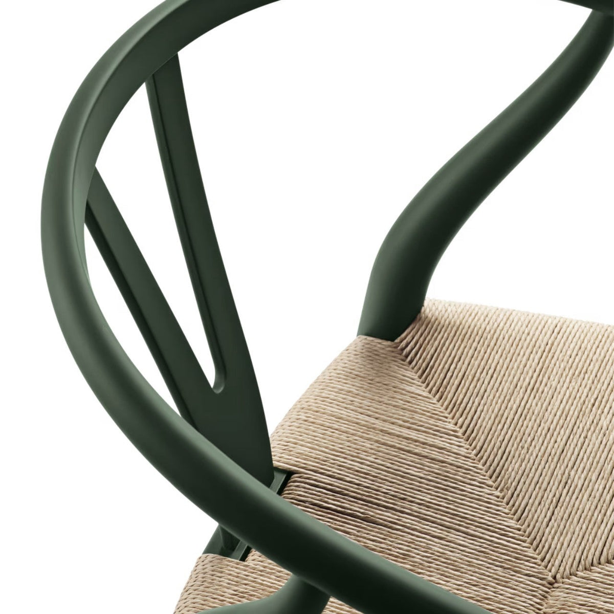 【カールハンセン別注Kvadratクッションプレゼント】CARL HANSEN & SON（カールハンセン&サン）/CH24/Yチェア（ワイチェア）/ビーチ材/SOFT GREEN仕上げ/ナチュラルペーパーコード/SH43【納期】ご注文後確認