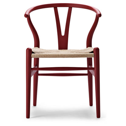【カールハンセン別注Kvadratクッションプレゼント】CARL HANSEN & SON（カールハンセン&サン）/CH24/Yチェア（ワイチェア）/ビーチ材/SOFT RED BROWN仕上げ/ナチュラルペーパーコード/SH45【納期】ご注文後確認