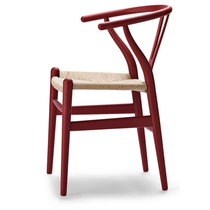 【カールハンセン別注Kvadratクッションプレゼント】CARL HANSEN & SON（カールハンセン&サン）/CH24/Yチェア（ワイチェア）/ビーチ材/SOFT RED BROWN仕上げ/ナチュラルペーパーコード/SH43【納期】ご注文後確認