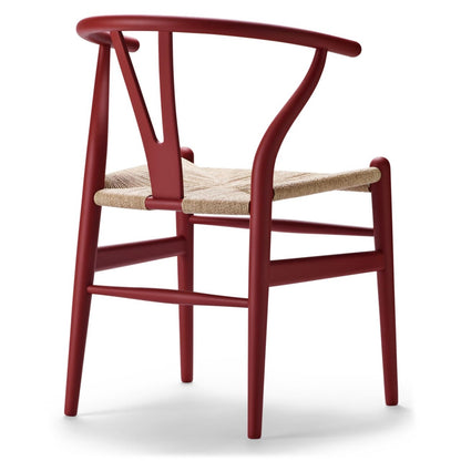 【カールハンセン別注Kvadratクッションプレゼント】CARL HANSEN & SON（カールハンセン&サン）/CH24/Yチェア（ワイチェア）/ビーチ材/SOFT RED BROWN仕上げ/ナチュラルペーパーコード/SH43【納期】ご注文後確認