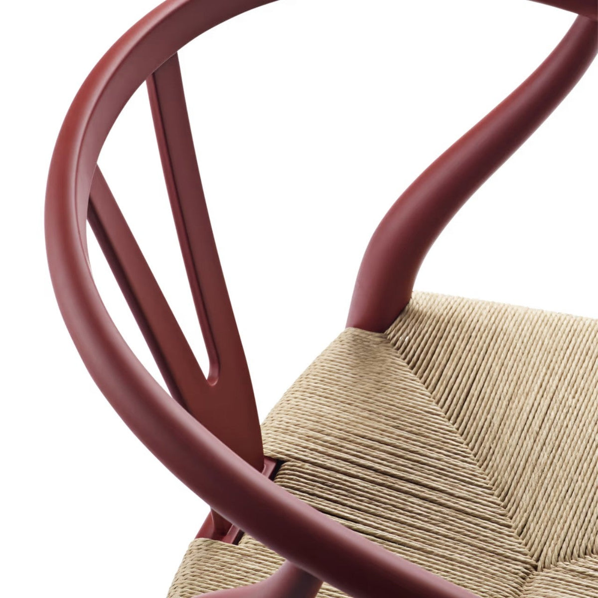 【カールハンセン別注Kvadratクッションプレゼント】CARL HANSEN & SON（カールハンセン&サン）/CH24/Yチェア（ワイチェア）/ビーチ材/SOFT RED BROWN仕上げ/ナチュラルペーパーコード/SH43【納期】ご注文後確認