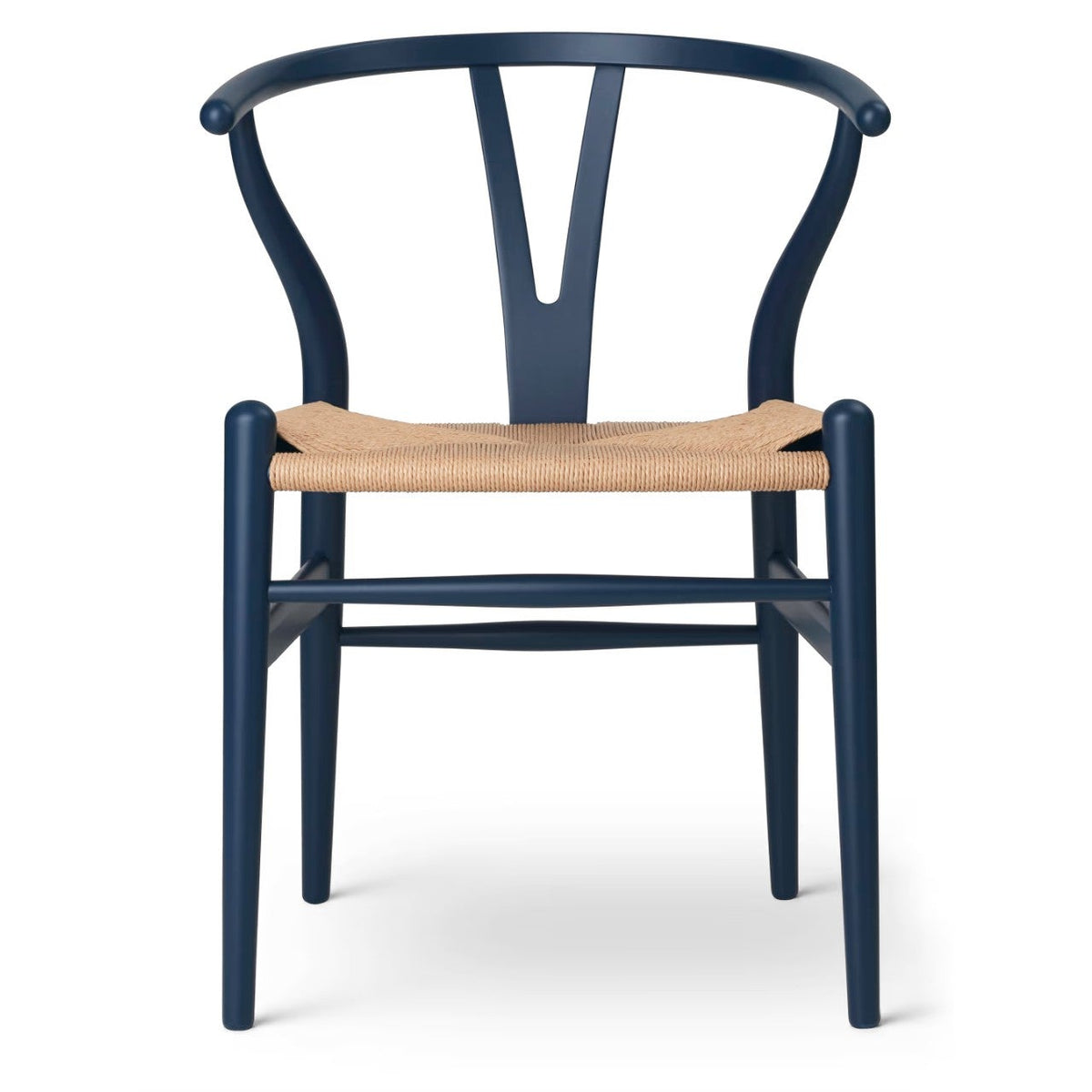 【カールハンセン別注Kvadratクッションプレゼント】CARL HANSEN & SON（カールハンセン&サン）/CH24/Yチェア（ワイチェア）/ビーチ材/SOFT BLUE仕上げ/ナチュラルペーパーコード/SH45【納期】ご注文後確認