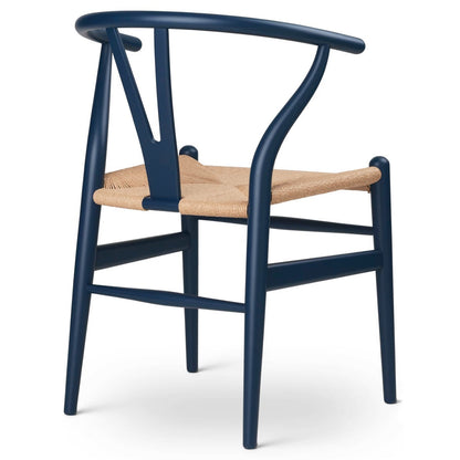 【カールハンセン別注Kvadratクッションプレゼント】CARL HANSEN & SON（カールハンセン&サン）/CH24/Yチェア（ワイチェア）/ビーチ材/SOFT BLUE仕上げ/ナチュラルペーパーコード/SH45【納期】ご注文後確認