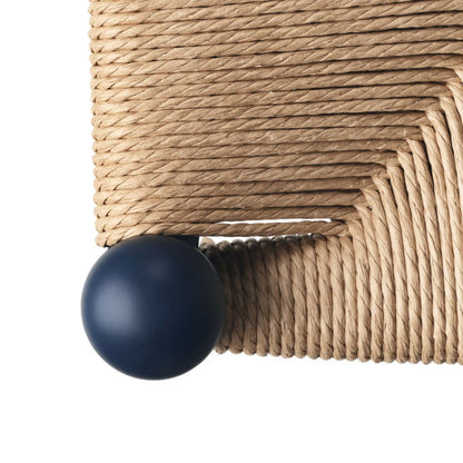 【カールハンセン別注Kvadratクッションプレゼント】CARL HANSEN & SON（カールハンセン&サン）/CH24/Yチェア（ワイチェア）/ビーチ材/SOFT BLUE仕上げ/ナチュラルペーパーコード/SH45【納期】ご注文後確認