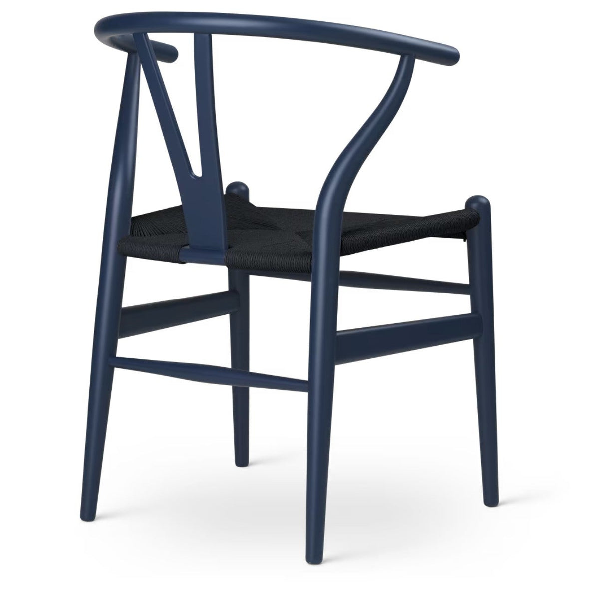 【カールハンセン別注Kvadratクッションプレゼント】CARL HANSEN & SON（カールハンセン&サン）/CH24/Yチェア（ワイチェア）/ビーチ材/SOFT BLUE仕上げ/ブラックペーパーコード/SH45【納期】ご注文後確認