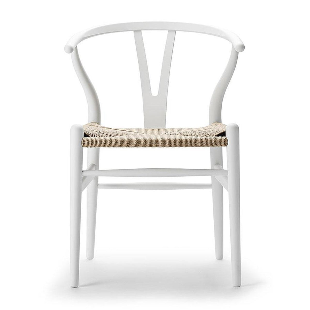 【カールハンセン別注Kvadratクッションプレゼント】CARL HANSEN & SON（カールハンセン&サン）/CH24/Yチェア（ワイチェア）/ビーチ材/SOFT NATURAL WHITE仕上げ/ナチュラルペーパーコード/SH45【納期】ご注文後確認