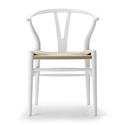 【カールハンセン別注Kvadratクッションプレゼント】CARL HANSEN & SON（カールハンセン&サン）/CH24/Yチェア（ワイチェア）/ビーチ材/SOFT NATURAL WHITE仕上げ/ナチュラルペーパーコード/SH45【納期】ご注文後確認