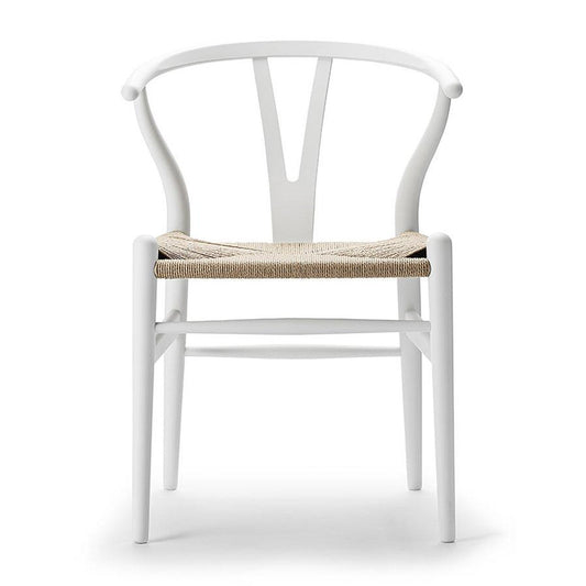 【カールハンセン別注Kvadratクッションプレゼント】CARL HANSEN & SON（カールハンセン&サン）/CH24/Yチェア（ワイチェア）/ビーチ材/SOFT NATURAL WHITE仕上げ/ナチュラルペーパーコード/SH45【納期】ご注文後確認