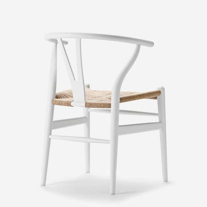 【カールハンセン別注Kvadratクッションプレゼント】CARL HANSEN & SON（カールハンセン&サン）/CH24/Yチェア（ワイチェア）/ビーチ材/SOFT NATURAL WHITE仕上げ/ナチュラルペーパーコード/SH45【納期】ご注文後確認