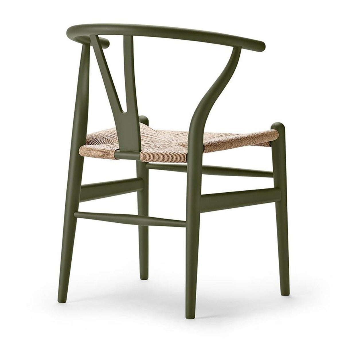 【カールハンセン別注Kvadratクッションプレゼント】CARL HANSEN & SON（カールハンセン&サン）/CH24/Yチェア（ワイチェア）/ビーチ材/SOFT OLIVE GREEN仕上げ/ナチュラルペーパーコード/SH43【納期】ご注文後確認