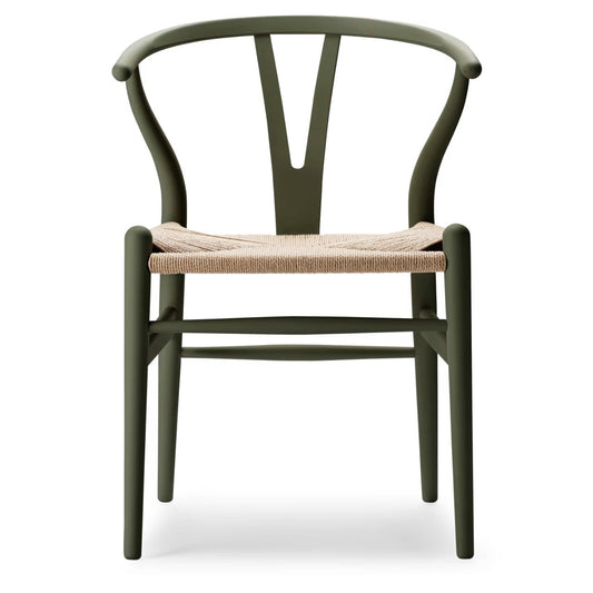 【カールハンセン別注Kvadratクッションプレゼント】CARL HANSEN & SON（カールハンセン&サン）/CH24/Yチェア（ワイチェア）/ビーチ材/SOFT by ILSE CRAWFORD/SEAWEED/ナチュラルペーパーコード/SH43【納期】ご注文後確認