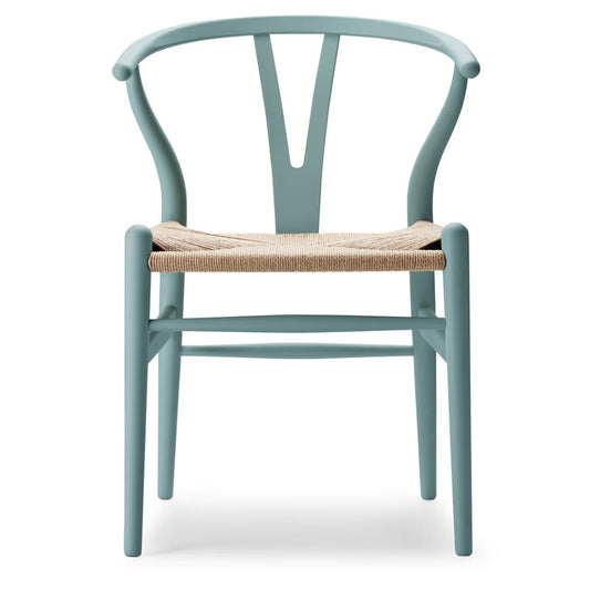 【カールハンセン別注Kvadratクッションプレゼント】CARL HANSEN & SON（カールハンセン&サン）/CH24/Yチェア（ワイチェア）/ビーチ材/SOFT by Ilse Crawford/PEWTER/ナチュラルペーパーコード/SH45【納期】ご注文後確認