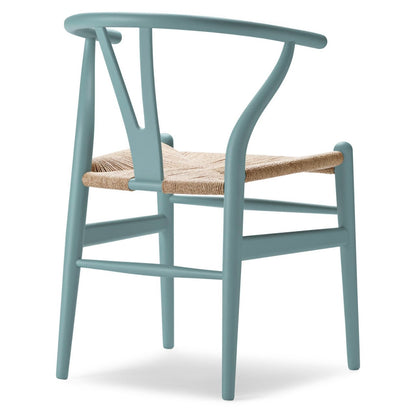 【カールハンセン別注Kvadratクッションプレゼント】CARL HANSEN & SON（カールハンセン&サン）/CH24/Yチェア（ワイチェア）/ビーチ材/SOFT by Ilse Crawford/PEWTER/ナチュラルペーパーコード/SH45【納期】ご注文後確認