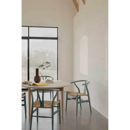 【カールハンセン別注Kvadratクッションプレゼント】CARL HANSEN & SON（カールハンセン&サン）/CH24/Yチェア（ワイチェア）/ビーチ材/SOFT by Ilse Crawford/PEWTER/ナチュラルペーパーコード/SH45【納期】ご注文後確認