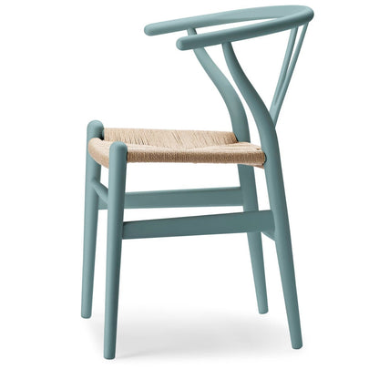 【カールハンセン別注Kvadratクッションプレゼント】CARL HANSEN & SON（カールハンセン&サン）/CH24/Yチェア（ワイチェア）/ビーチ材/SOFT by Ilse Crawford/PEWTER/ナチュラルペーパーコード/SH43【納期】ご注文後確認