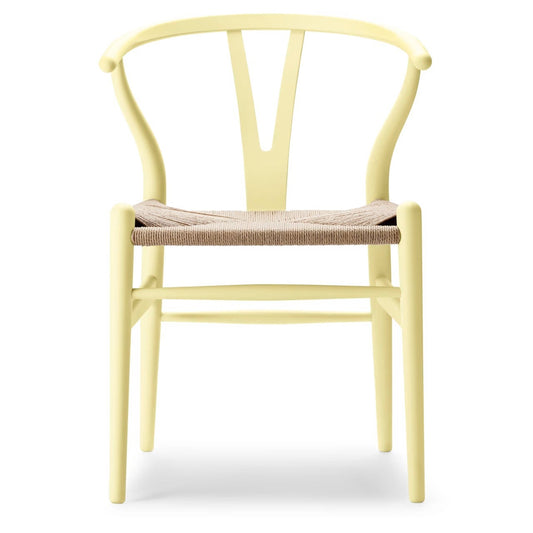 【カールハンセン別注Kvadratクッションプレゼント】CARL HANSEN & SON（カールハンセン&サン）/CH24/Yチェア（ワイチェア）/ビーチ材/SOFT by Ilse Crawford/HOLLYHOCK/ナチュラルペーパーコード/SH43【納期】ご注文後確認
