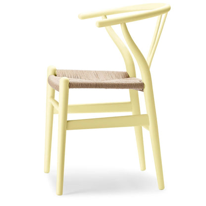 【カールハンセン別注Kvadratクッションプレゼント】CARL HANSEN & SON（カールハンセン&サン）/CH24/Yチェア（ワイチェア）/ビーチ材/SOFT by Ilse Crawford/HOLLYHOCK/ナチュラルペーパーコード/SH43【納期】ご注文後確認