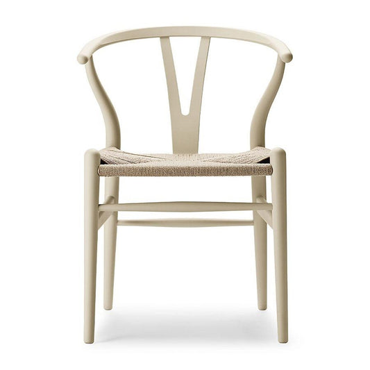 【カールハンセン別注Kvadratクッションプレゼント】CARL HANSEN & SON（カールハンセン&サン）/CH24/Yチェア（ワイチェア）/ビーチ材/SOFT by Ilse Crawford/BARLEY/ナチュラルペーパーコード/SH45【納期】ご注文後確認 傷防止フェルト付