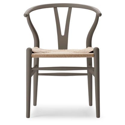 【カールハンセン別注Kvadratクッションプレゼント】CARL HANSEN & SON（カールハンセン&サン）/CH24/Yチェア（ワイチェア）/ビーチ材/SOFT by Ilse Crawford仕上げ/SLATE/ナチュラルペーパーコード/SH45【納期】ご注文後確認
