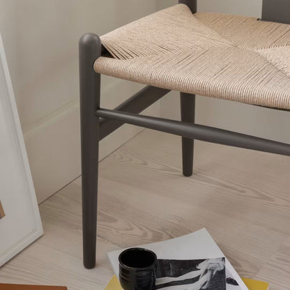 【カールハンセン別注Kvadratクッションプレゼント】CARL HANSEN & SON（カールハンセン&サン）/CH24/Yチェア（ワイチェア）/ビーチ材/SOFT by Ilse Crawford仕上げ/SLATE/ナチュラルペーパーコード/SH45【納期】ご注文後確認