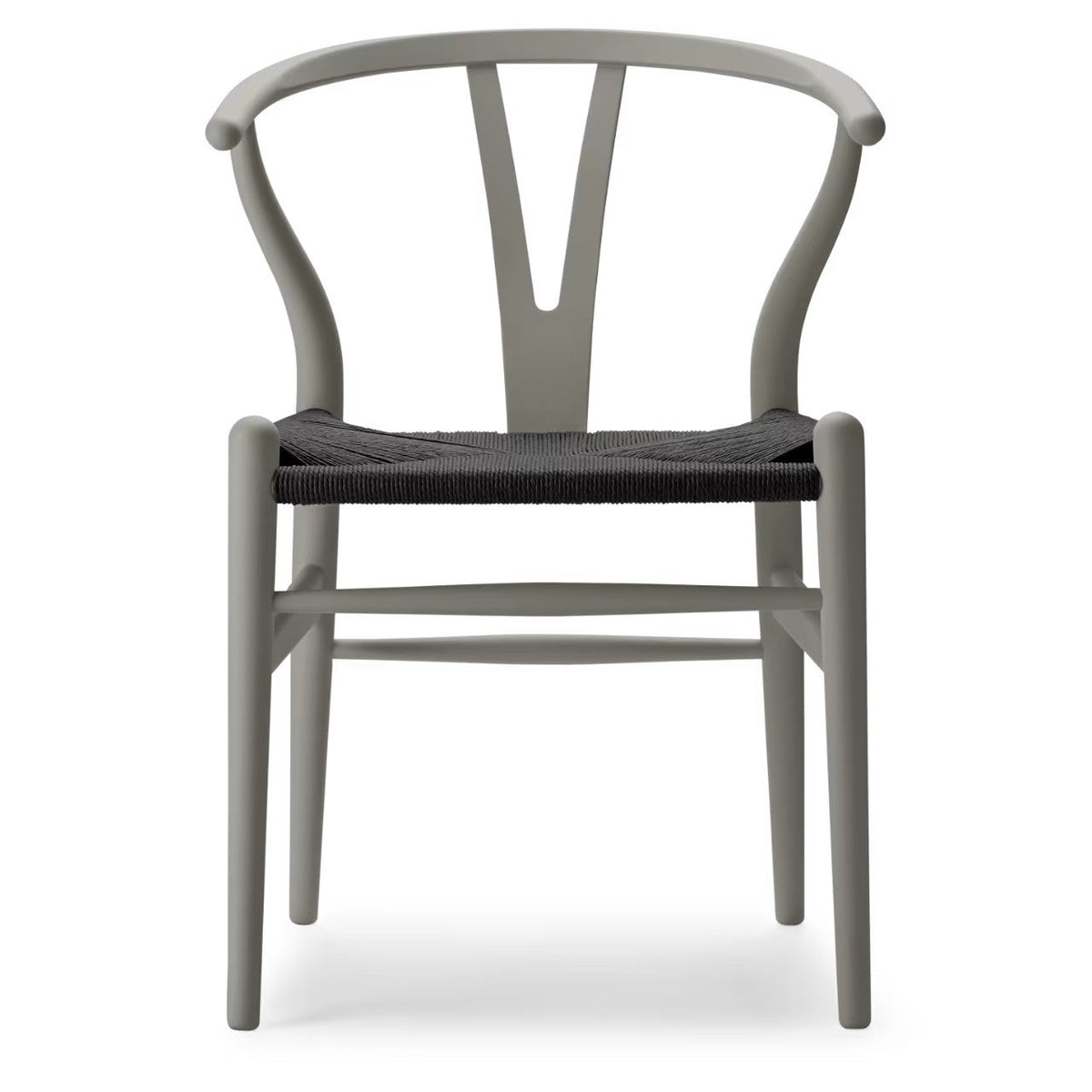 【カールハンセン別注Kvadratクッションプレゼント】CARL HANSEN & SON（カールハンセン&サン）/CH24/Yチェア（ワイチェア）/ビーチ材/SOFT by Ilse Crawford仕上げ/SLATE/ブラックペーパーコード/SH45【納期】ご注文後確認
