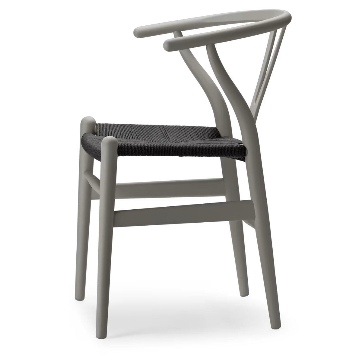 【カールハンセン別注Kvadratクッションプレゼント】CARL HANSEN & SON（カールハンセン&サン）/CH24/Yチェア（ワイチェア）/ビーチ材/SOFT by Ilse Crawford仕上げ/SLATE/ブラックペーパーコード/SH45【納期】ご注文後確認