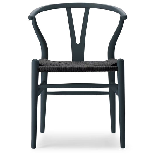 【カールハンセン別注Kvadratクッションプレゼント】CARL HANSEN & SON（カールハンセン&サン）/CH24/Yチェア（ワイチェア）/ビーチ材/SOFT by Ilse Crawford仕上げ/NORTH SEA/ブラックペーパーコード/SH43【納期】ご注文後確認