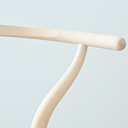 【カールハンセン別注Kvadratクッションプレゼント】CARL HANSEN & SON（カールハンセン&サン）/CH24/Yチェア（ワイチェア）/ビーチ材/ソープ仕上げ/ナチュラルペーパーコード/SH45/【シリアルNo.1773596】/【実物画像】 傷防止フェルト付