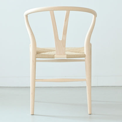 【カールハンセン別注Kvadratクッションプレゼント】CARL HANSEN & SON（カールハンセン&サン）/CH24/Yチェア（ワイチェア）/ビーチ材/ソープ仕上げ/ナチュラルペーパーコード/SH45/【シリアルNo.1773616】/【実物画像】 傷防止フェルト付