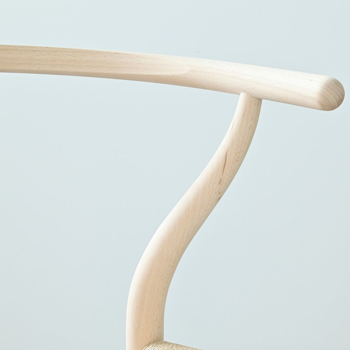 【カールハンセン別注Kvadratクッションプレゼント】CARL HANSEN & SON（カールハンセン&サン）/CH24/Yチェア（ワイチェア）/ビーチ材/ソープ仕上げ/ナチュラルペーパーコード/SH45/【シリアルNo.1773616】/【実物画像】 傷防止フェルト付