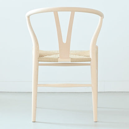 【カールハンセン別注Kvadratクッションプレゼント】CARL HANSEN & SON（カールハンセン&サン）/CH24/Yチェア（ワイチェア）/ビーチ材/ソープ仕上げ/ナチュラルペーパーコード/SH45/【シリアルNo.1789898】/【実物画像】 傷防止フェルト付