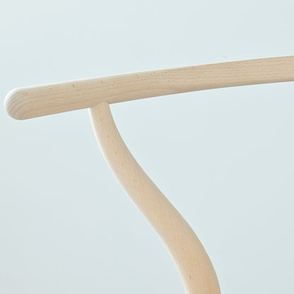 【カールハンセン別注Kvadratクッションプレゼント】CARL HANSEN & SON（カールハンセン&サン）/CH24/Yチェア（ワイチェア）/ビーチ材/ソープ仕上げ/ナチュラルペーパーコード/SH45/【シリアルNo.1789898】/【実物画像】 傷防止フェルト付