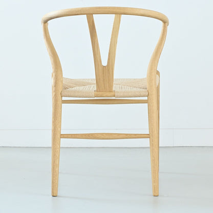 【カールハンセン別注Kvadratクッションプレゼント】CARL HANSEN & SON（カールハンセン&サン）/CH24/Yチェア（ワイチェア）/オーク材/オイル仕上げ/ナチュラルペーパーコード/SH45/【シリアルNo.1748651】/【実物画像】 傷防止フェルト付
