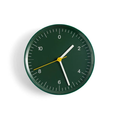 【壁掛けフック特典付】HAY（ヘイ）/WALL CLOCK/ウォールクロック/グリーン 時計 クロック 壁掛け 掛け時計 壁かけ時計 新生活  北欧 子供部屋 寝室 リビング 玄関 洗面所 静音 カフェ オフィス 緑 正規品 ギフト ラッピング不可