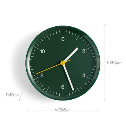 【壁掛けフック特典付】HAY（ヘイ）/WALL CLOCK/ウォールクロック/グリーン 時計 クロック 壁掛け 掛け時計 壁かけ時計 新生活  北欧 子供部屋 寝室 リビング 玄関 洗面所 静音 カフェ オフィス 緑 正規品 ギフト ラッピング不可