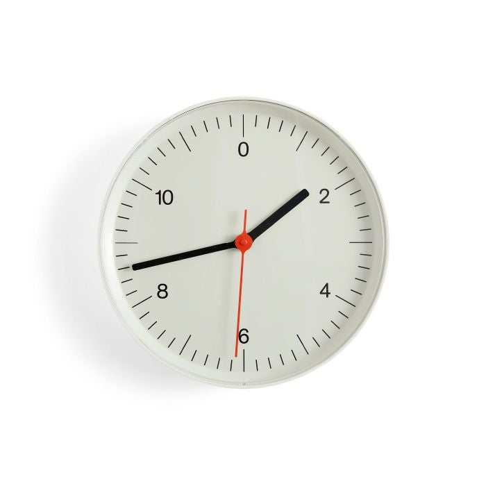 【壁掛けフック特典付】HAY（ヘイ）/WALL CLOCK/ウォールクロック/ホワイト 時計 クロック 壁掛け 掛け時計 壁かけ時計 新生活  北欧 子供部屋 寝室 リビング 玄関 洗面所 静音 カフェ オフィス 白 正規品 ギフト ラッピング不可
