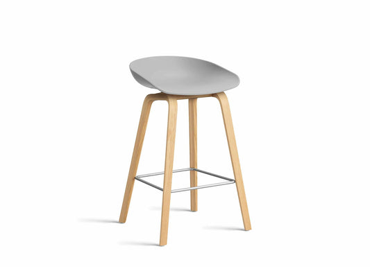 HAY（ヘイ）/AAS32/BARSTOOL（バースツール）/コンクリートグレー/H65/AA003-D165-AA51-01UF/Concrete Grey 2.0 Shell