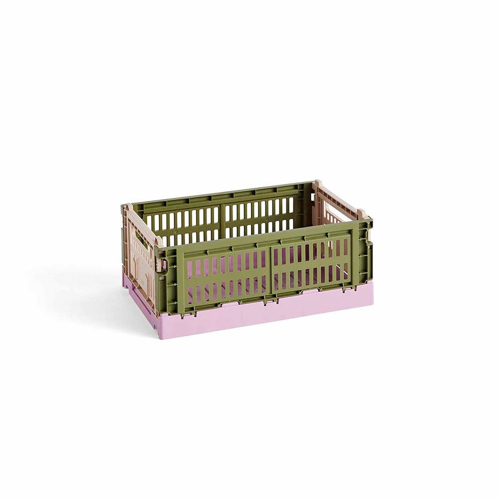 HAY（ヘイ）/COLOUR CRATE MIX S カラークレート/オリーブ,パウダー/542160/Olive, powder