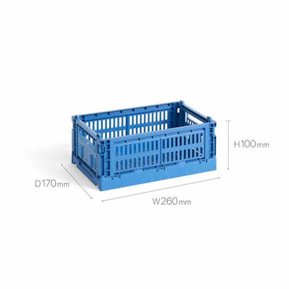 HAY（ヘイ）/Colour Crate S/カラークレート/エレクトリックブルー/Sサイズ/541444/Electric blue