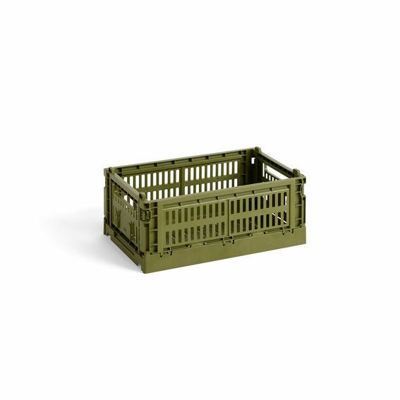 HAY（ヘイ）/Colour Crate S/カラークレート/オリーブ/Sサイズ/541452/Olive
