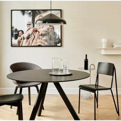 HAY（ヘイ）/COPENHAGUE（コペンハーグ）/CPH 20 ROUND テーブル 90×74/ブラックリノリウム/直径90cm/L90cm×H74cm/AA994-A529-AB38 【納期】約3～4週間（メーカー欠品時を除く）