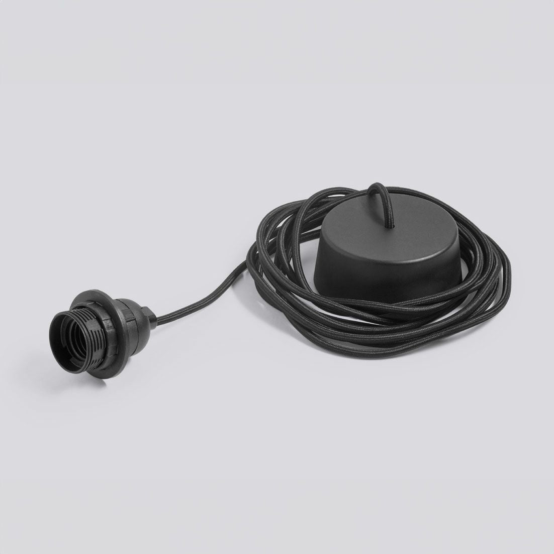 HAY（ヘイ）/CORD SET PENDANT/コードのみ/シェード無し/1500mm/CORD LENGTH 150/418981/Soft Black