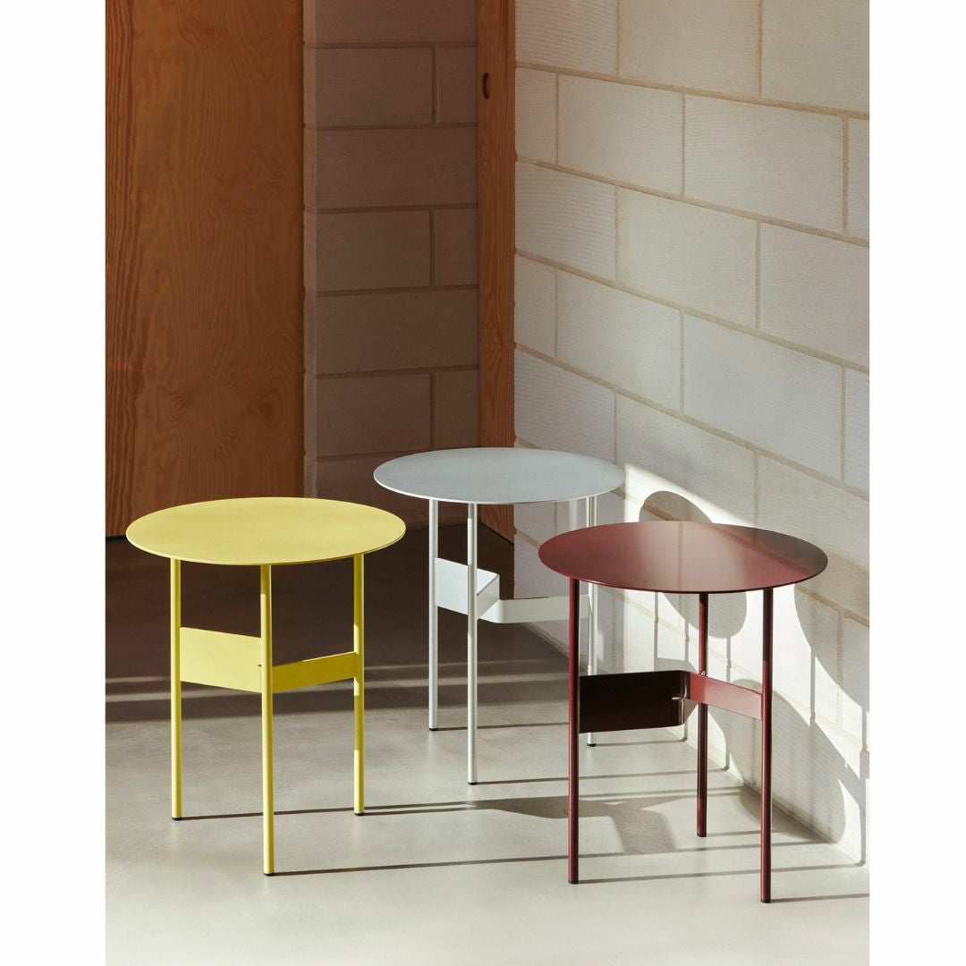 HAY（ヘイ）/Shim Coffee Table/Custard/直径45 x H51/AE447-D533-AP24