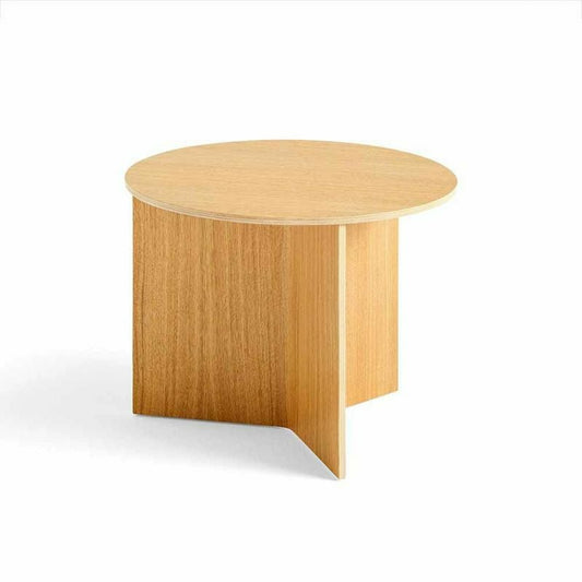 HAY（ヘイ）/SLIT TABLE（スリットテーブル）/SLIT TABLE WOOD ROUND テーブル/オーク/AB681-A364-AI01/Colour&Finish:Lacqueredoak【納期】約3～4週間（メーカー欠品時を除く）