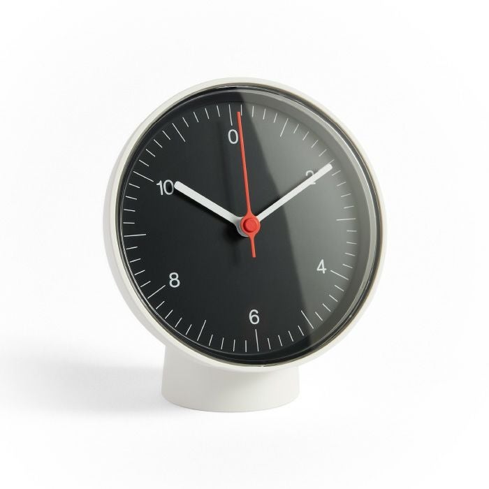 HAY（ヘイ）/TABLE CLOCK/テーブルクロック/ブラック 時計 クロック 卓上 新生活 置時計 置き時計 北欧 子供部屋 寝室 リビング 玄関 洗面所 静音 カフェ 小型 小さい 黒 正規品 ギフト ラッピング不可