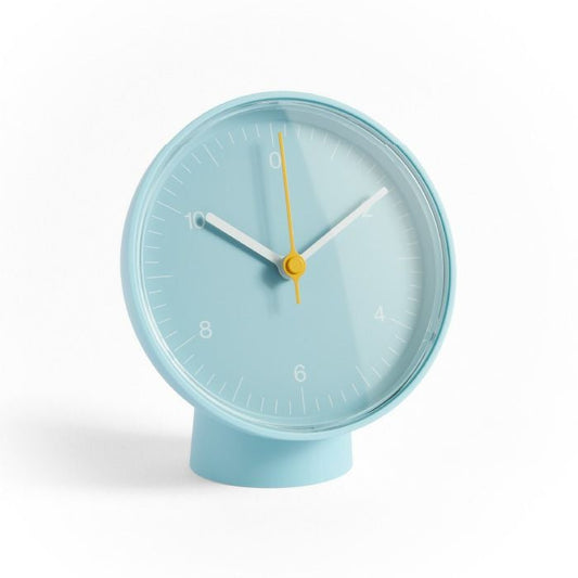 HAY（ヘイ）/TABLE CLOCK/テーブルクロック/ブルー 時計 クロック 卓上 新生活 置時計 置き時計 北欧 子供部屋 寝室 リビング 玄関 洗面所 静音 カフェ 小型 小さい 水色 正規品 ギフト ラッピング不可
